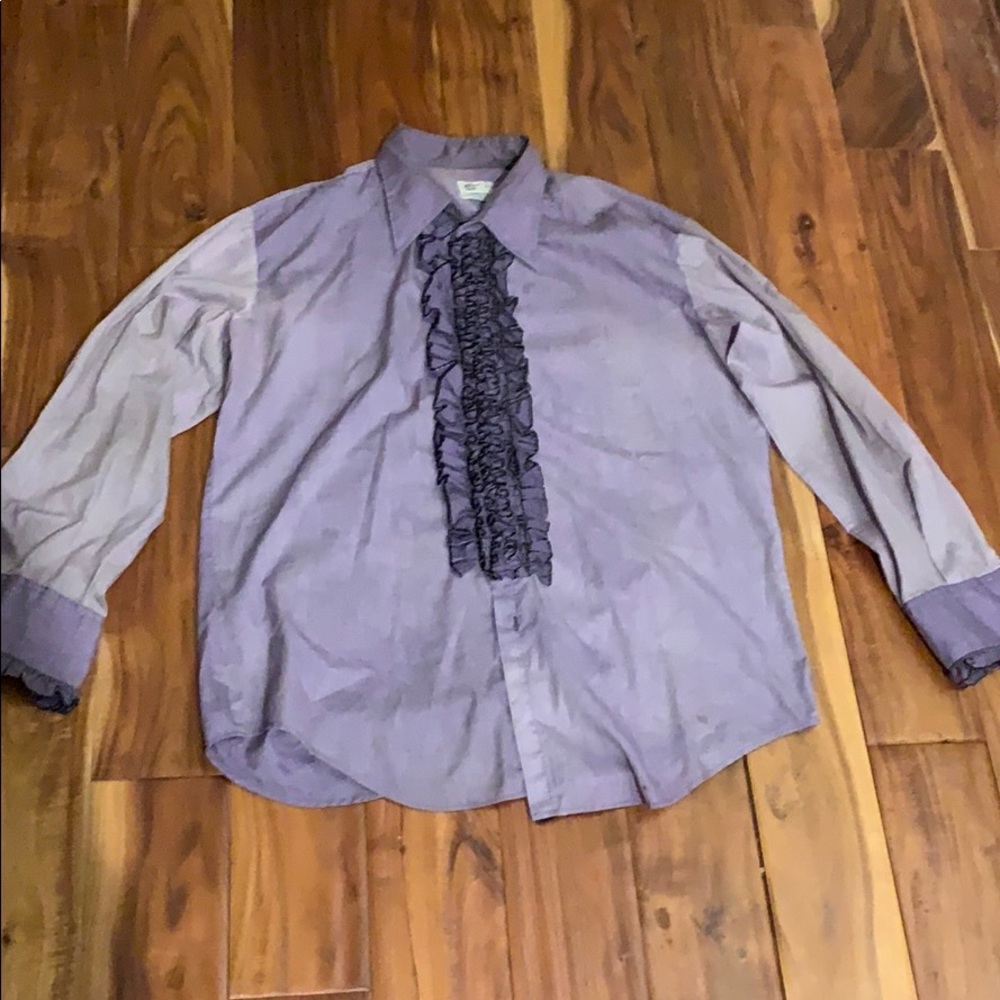 after Six Ruffled Dress Shirt